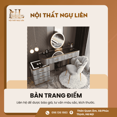 Bàn trang điểm cao cấp hàng nhập khẩu 1