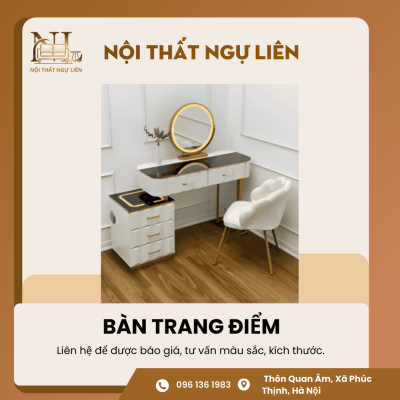 Bàn trang điểm cao cấp hàng nhập khẩu 2