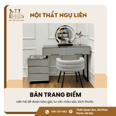 Bàn trang điểm smartphone sang trọng, hiện đại 1