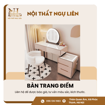 Bàn trang điểm smartphone sang trọng, hiện đại 2