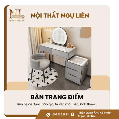 Bàn trang điểm smartphone sang trọng, hiện đại 3