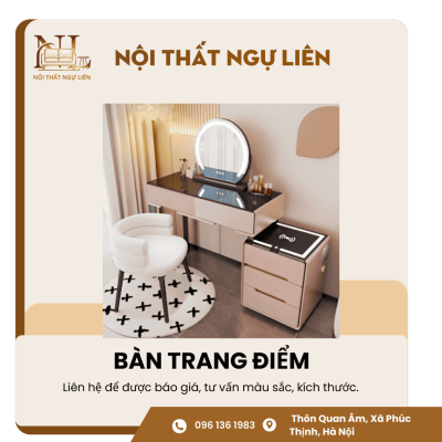 Bàn trang điểm smartphone sang trọng, hiện đại 5