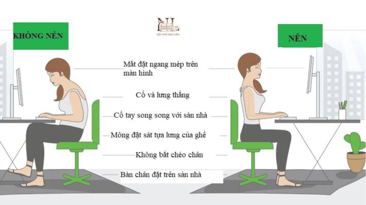 Tư Thế Chuẩn Khi Ngồi Bàn Tránh Các Bệnh Về Lưng Cho Người Ngồi Lâu 1
