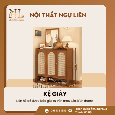 kệ để giày cánh lật hình vòm