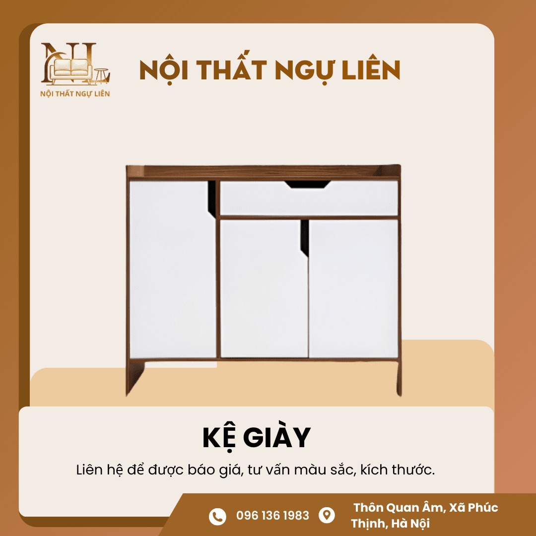 Tủ giày đa năng gỗ MDF cao cấp 1