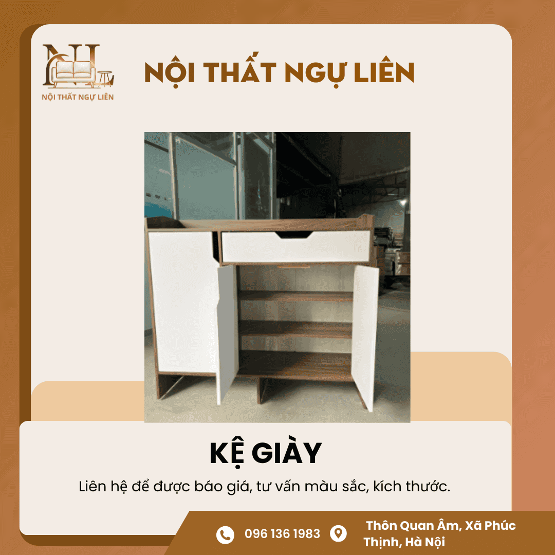 Tủ giày đa năng gỗ MDF cao cấp 1